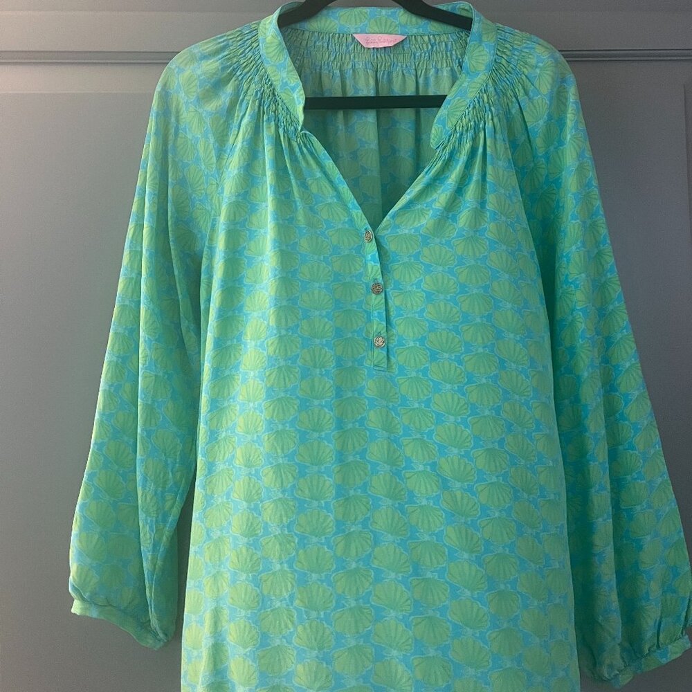 Lily Pulitzer silk blouse